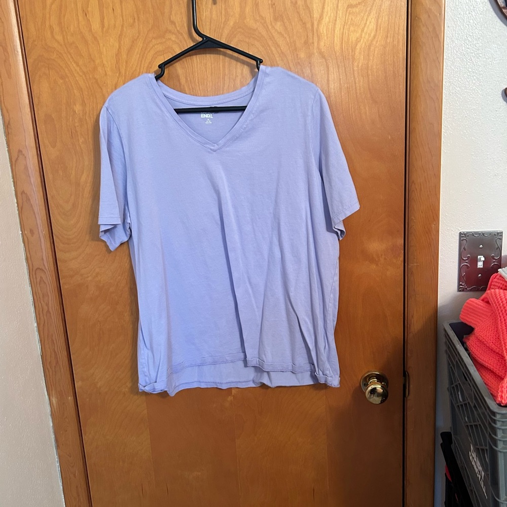 Lands End 1X lavender T